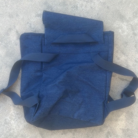 Jean Paul Gaultier Solid Denim Backpack main image 8